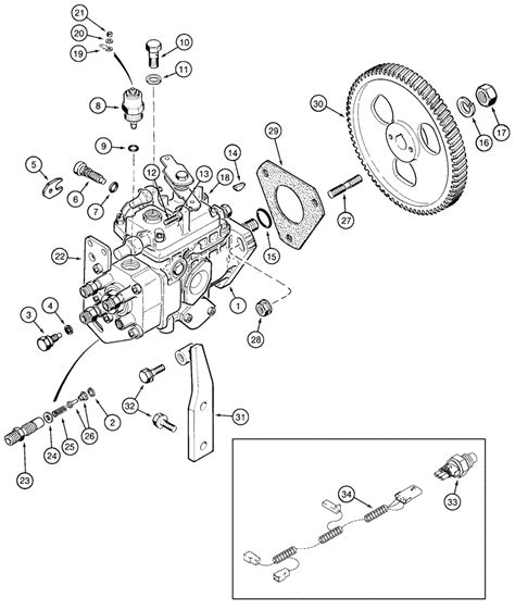 case skid steer fuel injection pump parts|case ce parts.